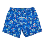 Men's Cyclist Liner Swim Trunks - Jellyfish