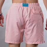 Men's Cyclist Liner Swim Trunks - Solid Printed Linen