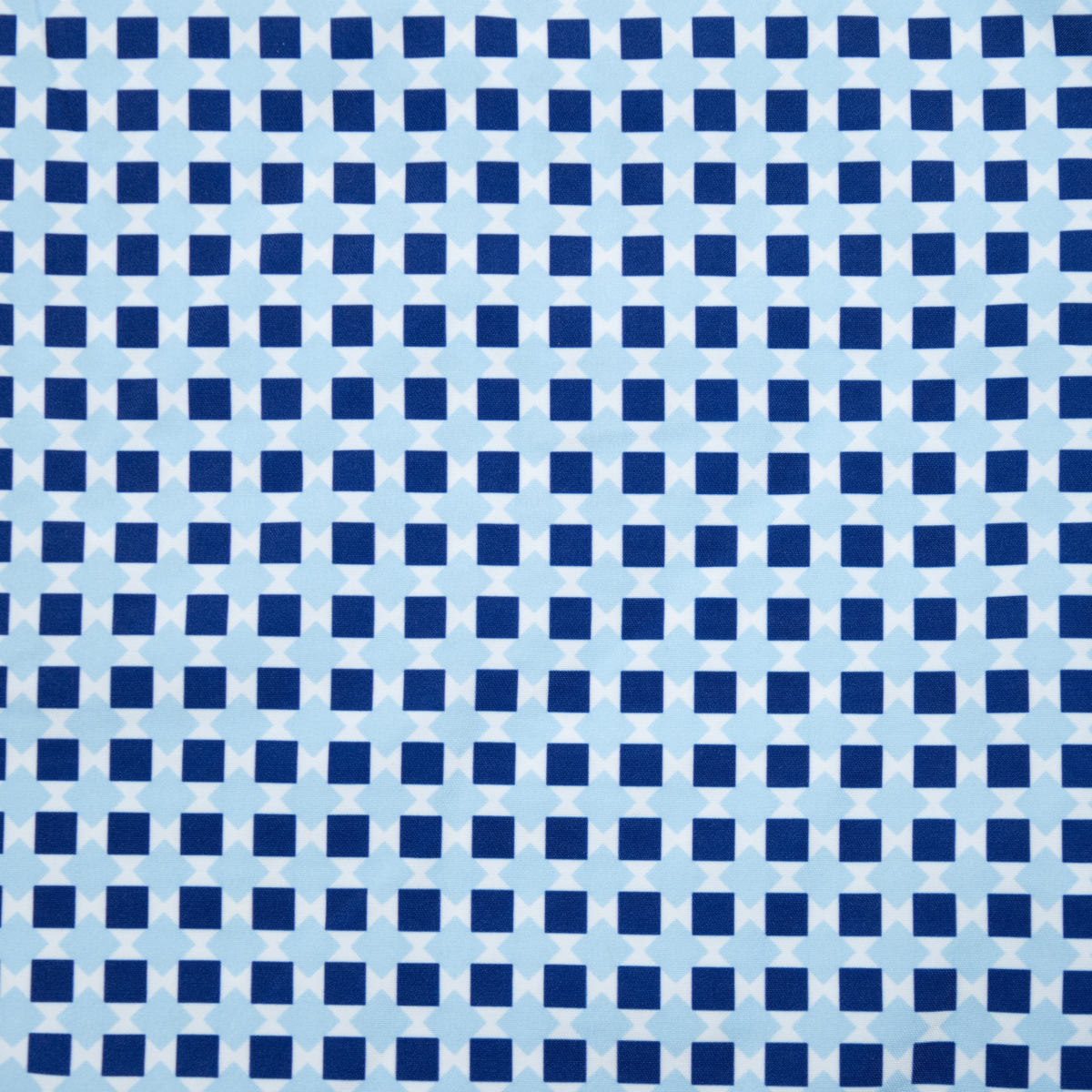 Men's Mesh Liner Swim Trunks - Squares Navy Blue