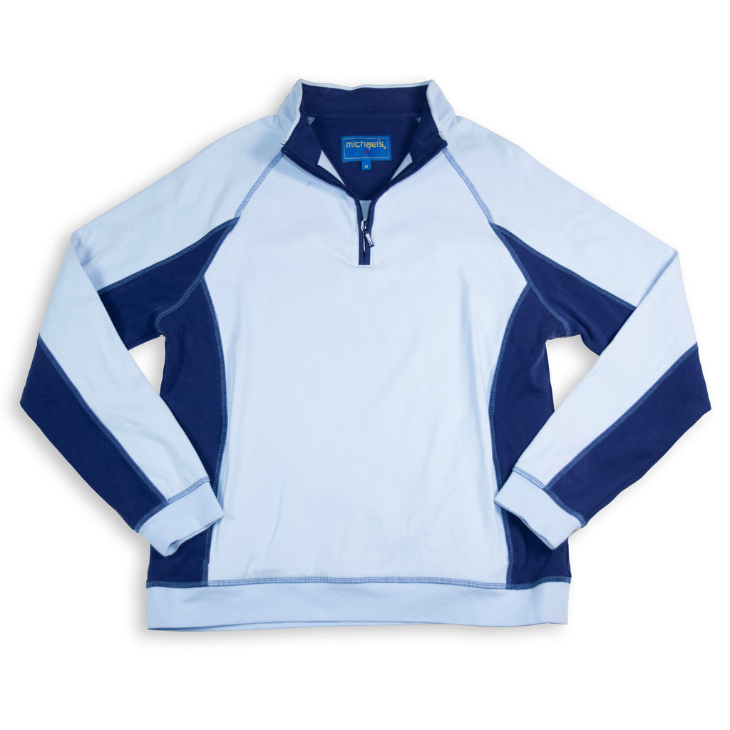 Men's 1/4 Zip Contrast Fleece