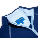 Men's 1/4 Zip Contrast Fleece