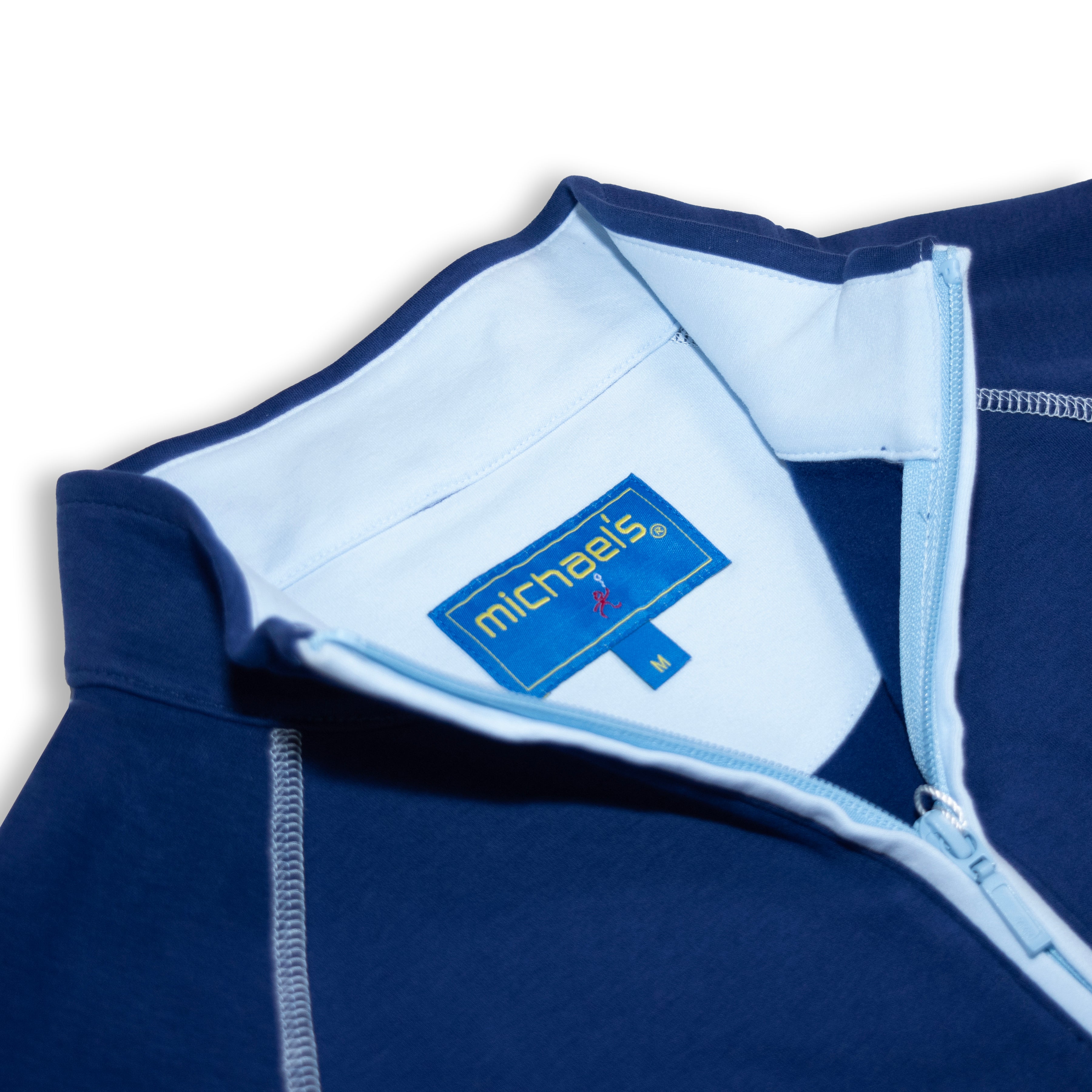Men's 1/4 Zip Contrast Fleece