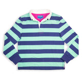 Men's Bar Stripe Long Sleeve Rugby Shirt