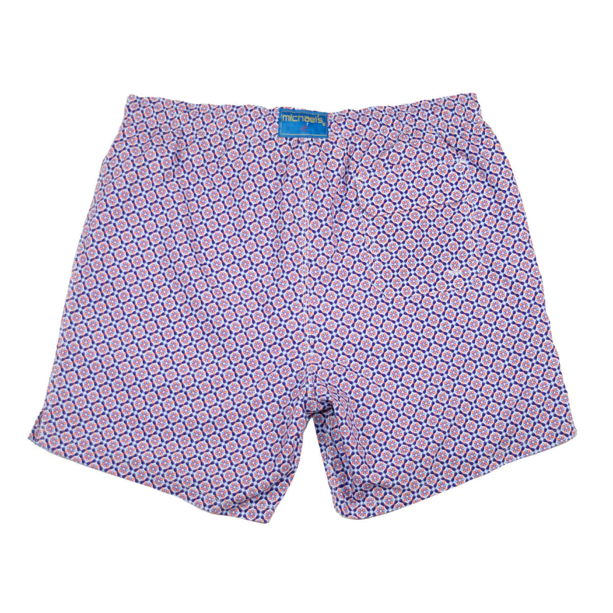 Boy's Cyclist Liner Swim Trunks - Blooming Stars