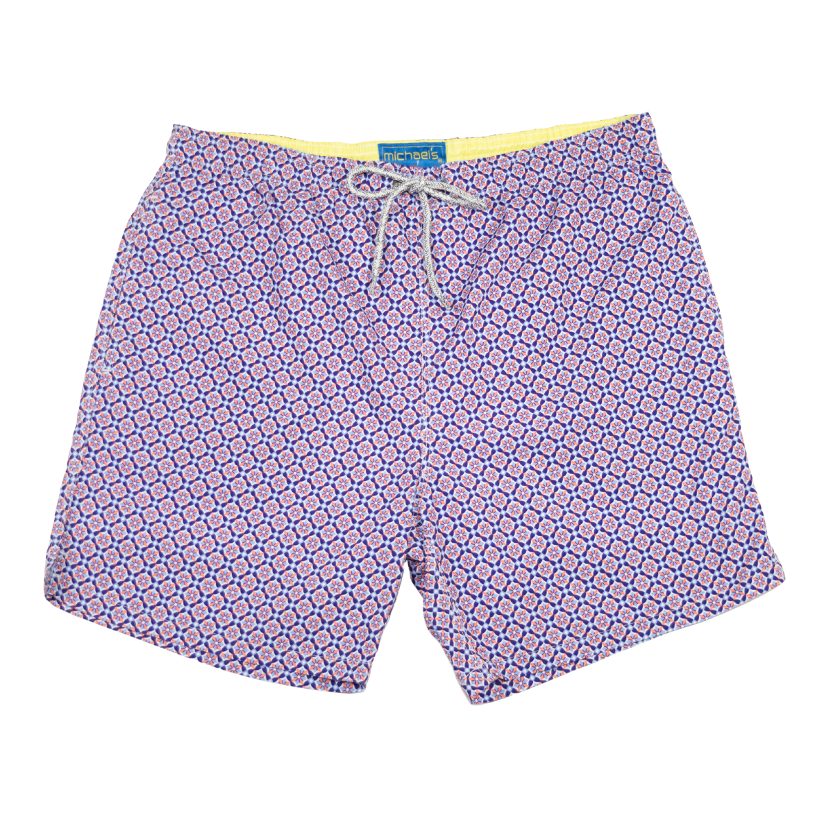 Boy's Cyclist Liner Swim Trunks - Blooming Stars