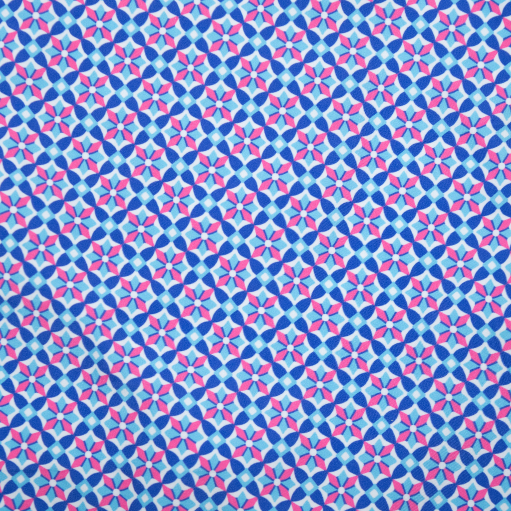 Boy's Cyclist Liner Swim Trunks - Blooming Stars