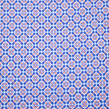 Men's Printed Pima Cotton / Stretch Short Sleeve Shirt - Blooming Stars