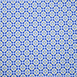 Men's Printed Pima Cotton / Stretch Short Sleeve Shirt - Blooming Stars