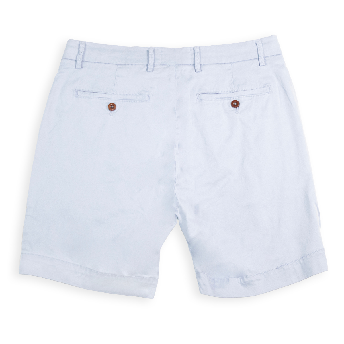 Men's Solid Pima Cotton Stretch Short - Blue Grey