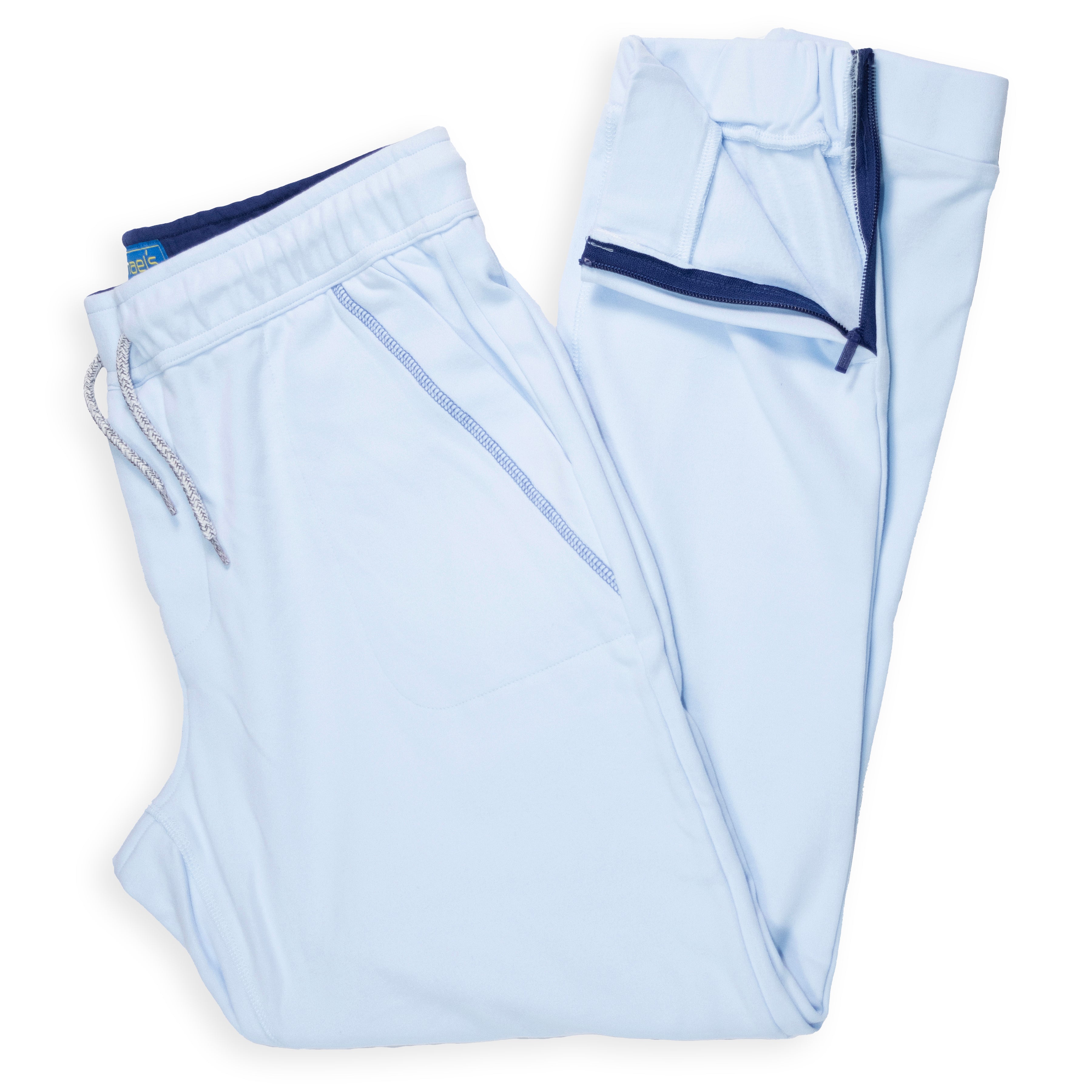 Men's Fleece Zipper Leg Pant