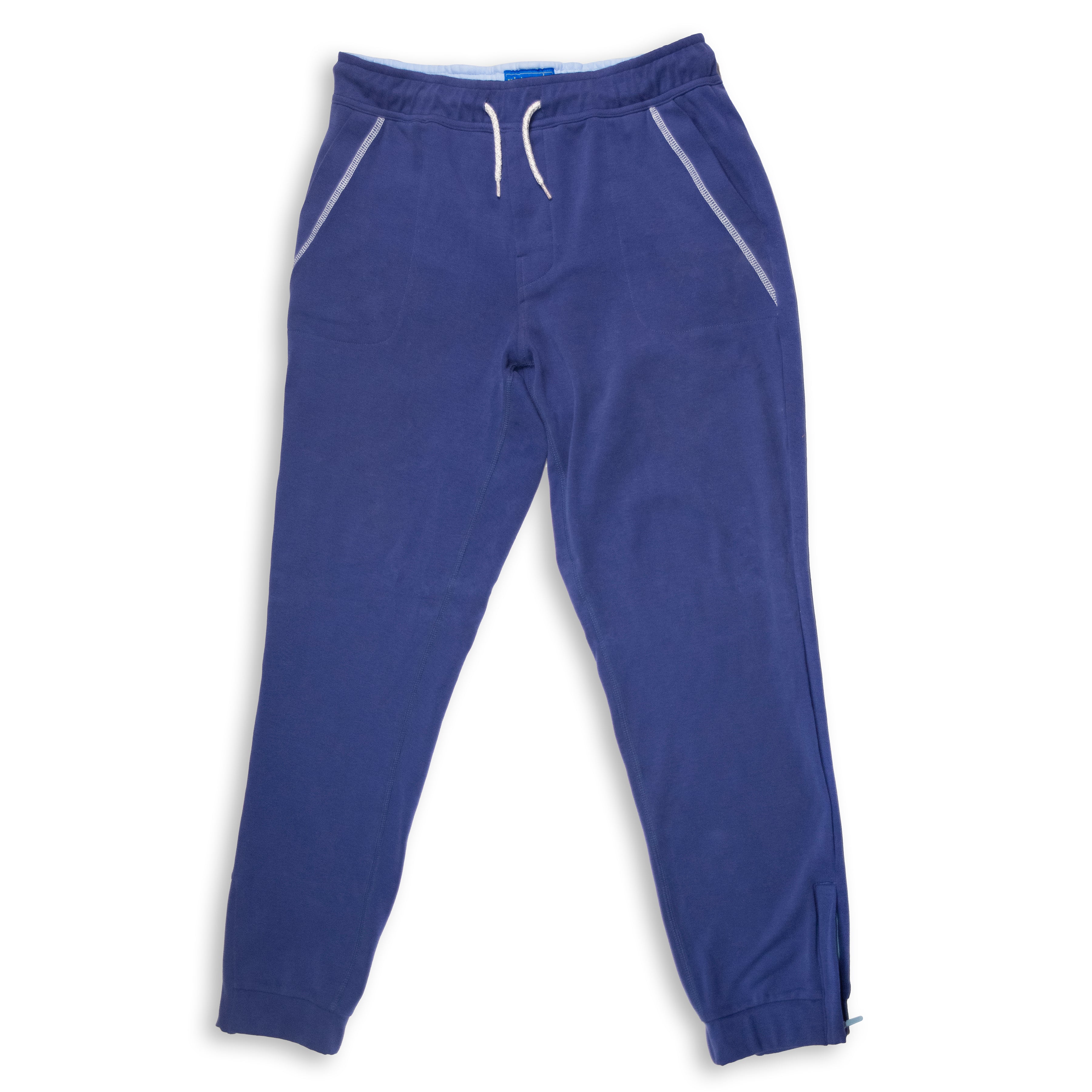 Men's Fleece Zipper Leg Pant