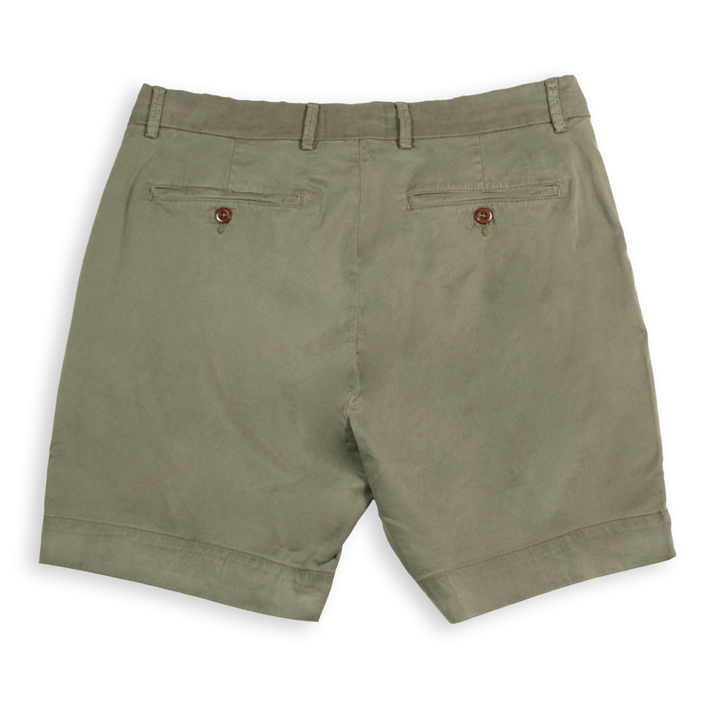 Men's Solid Pima Cotton Stretch Short - Khaki