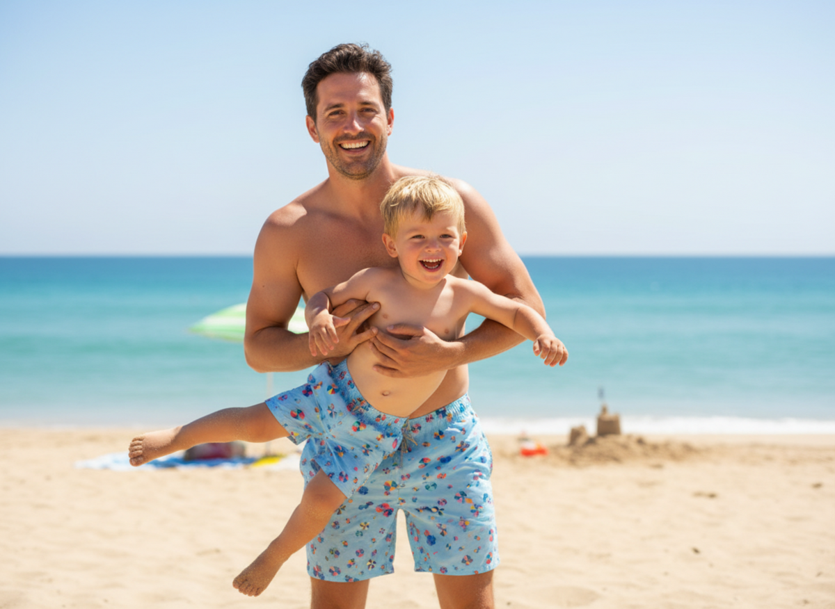 Boy's Premium Swim Trunks