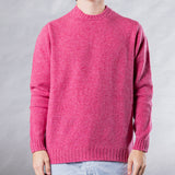 Men's Shetland Sweater - Magenta