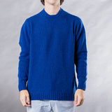Men's Shetland Sweater - Navy Blue