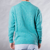 Men's Shetland Sweater - Green