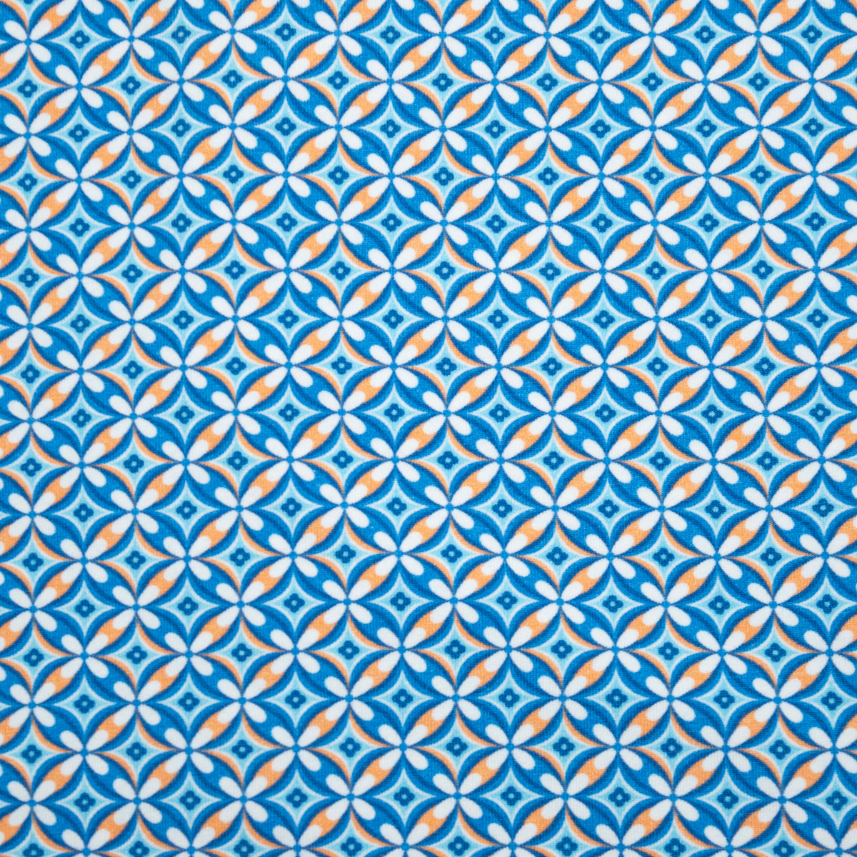 Men's Printed Pima Cotton / Stretch Long Sleeve Shirt - Mosaic