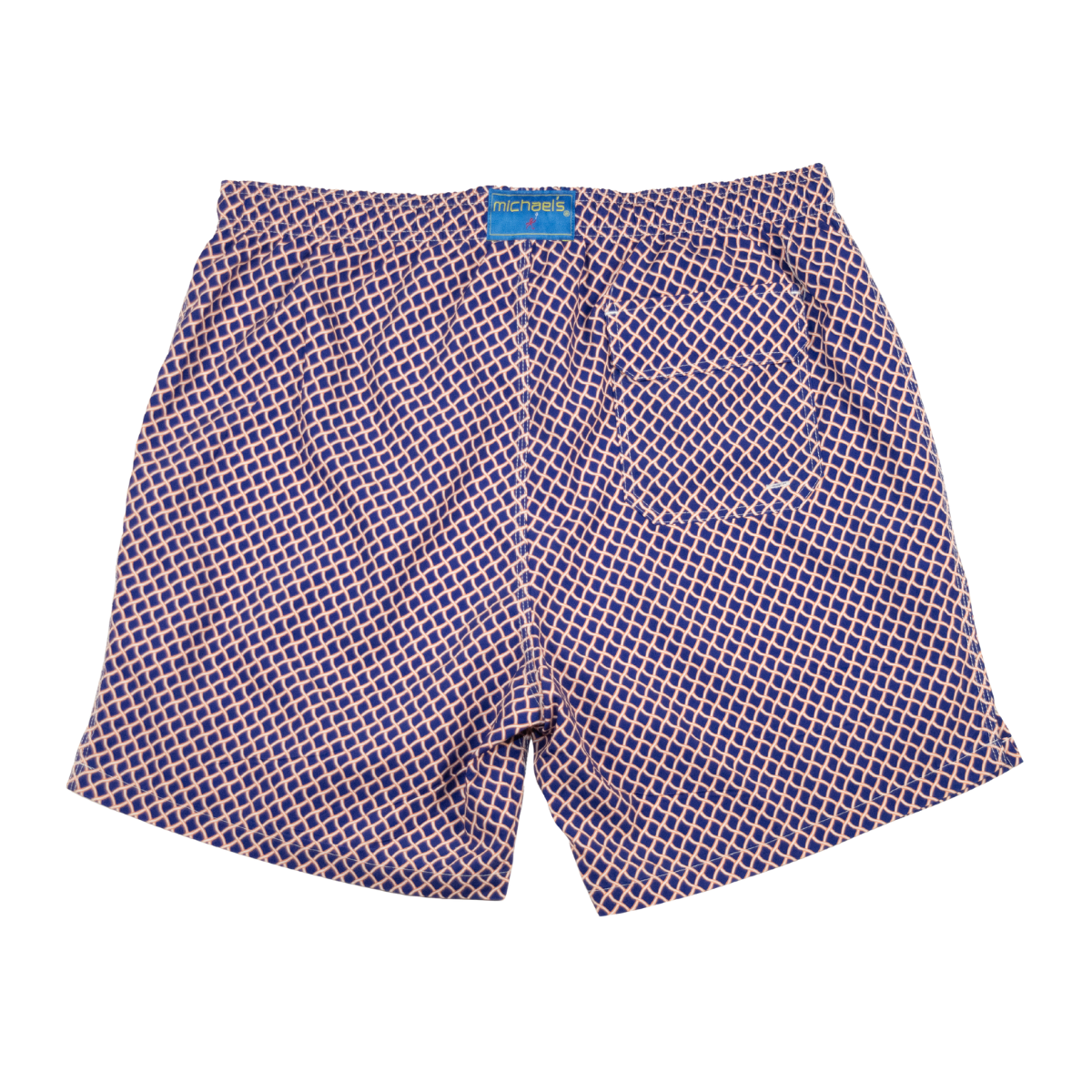 Men's Cyclist Liner Swim Trunks - Nautical Mesh