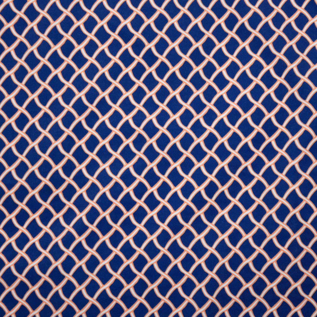 Boy's Cyclist Liner Swim Trunks - Nautical Mesh