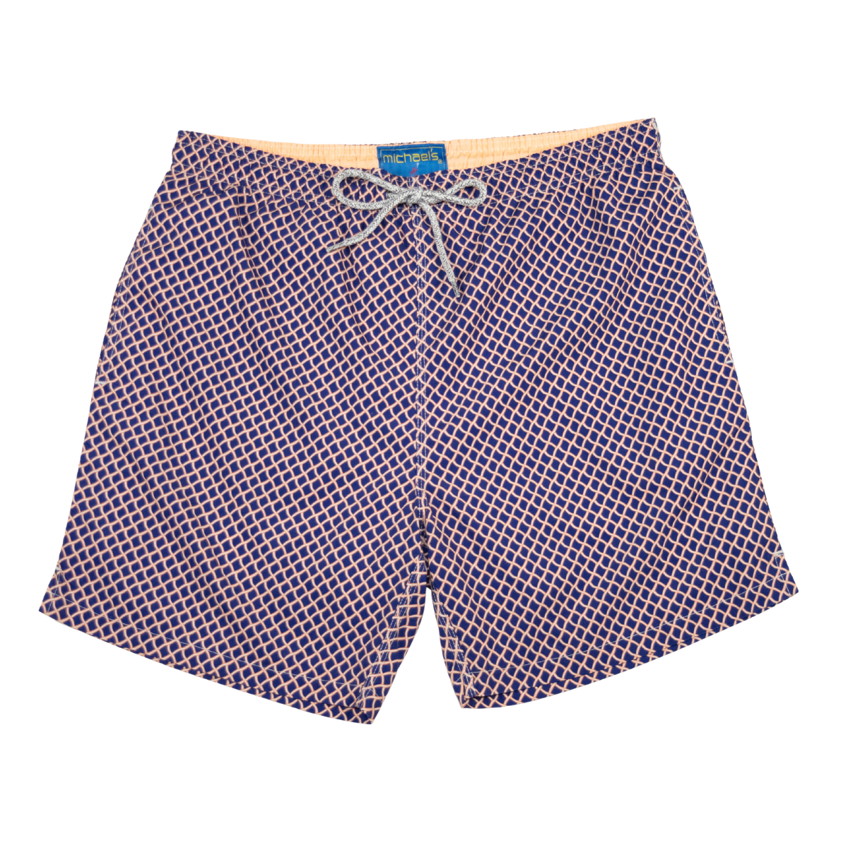 Men's Cyclist Liner Swim Trunks - Nautical Mesh