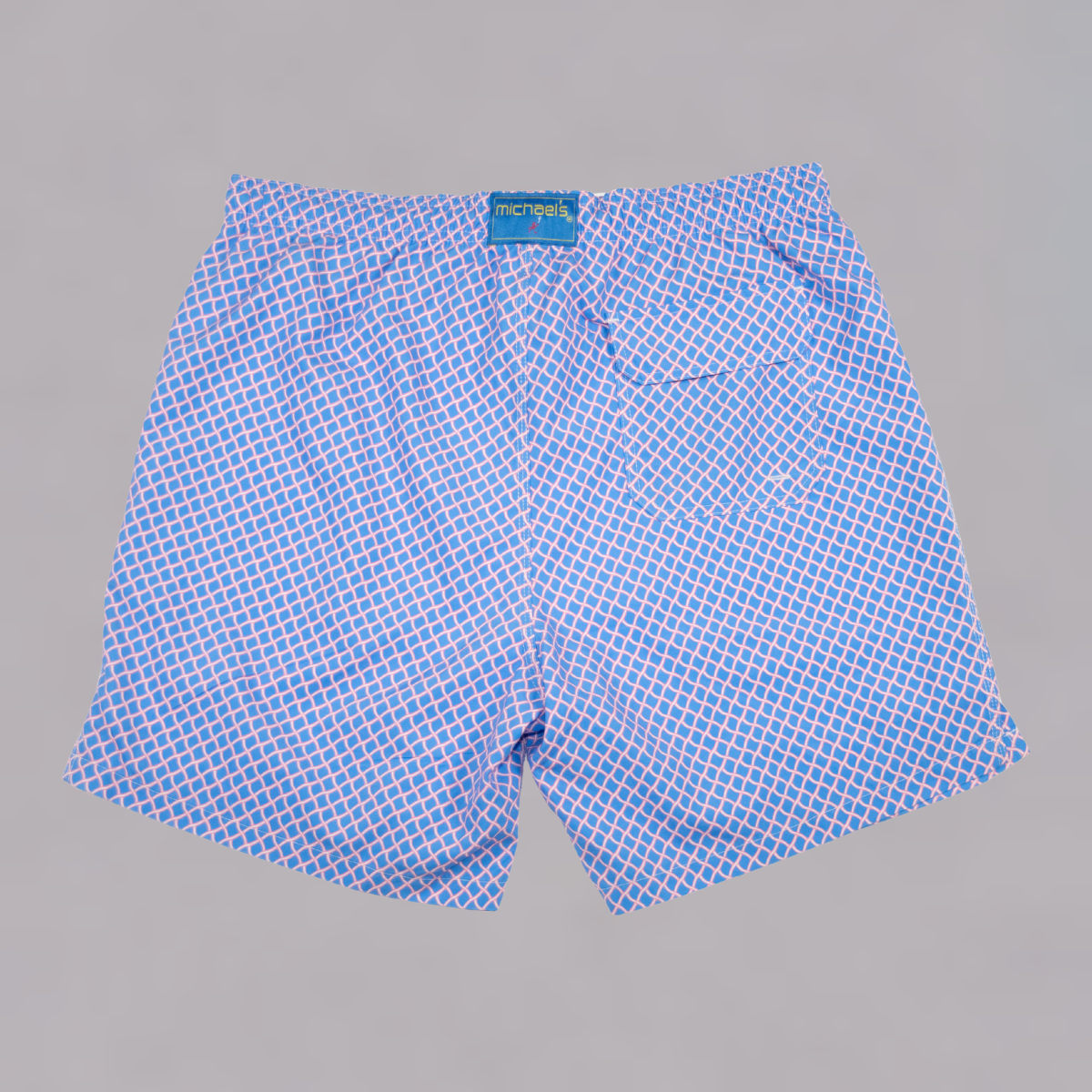 Boy's Cyclist Liner Swim Trunks - Nautical Mesh