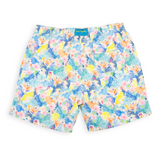 Boy's Cyclist Liner Swim Trunks - New Seahorses