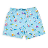Men's Mesh Liner Swim Trunks - New Turtles Blue