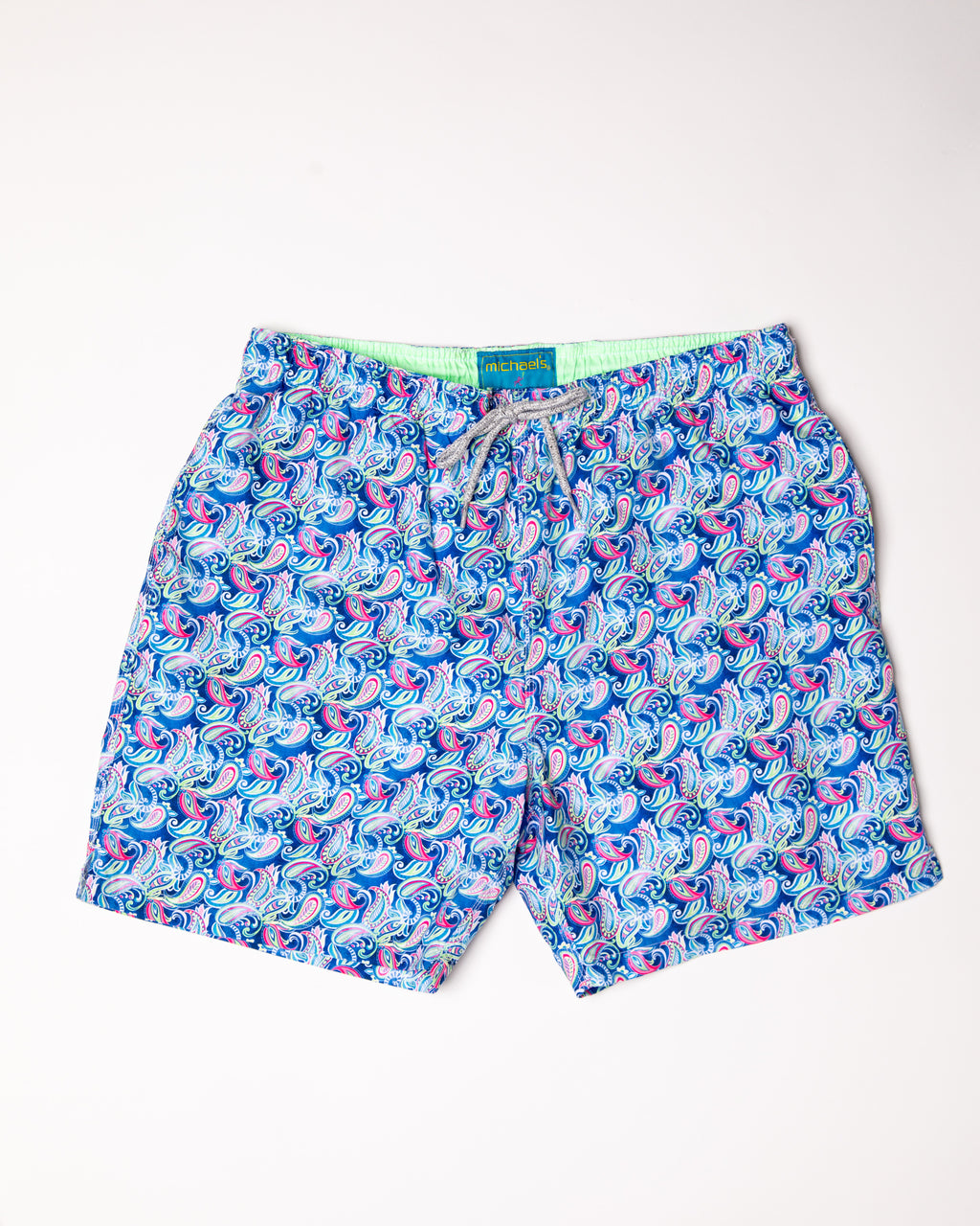 Men's Cyclist Liner Swim Trunks - Persian Royal