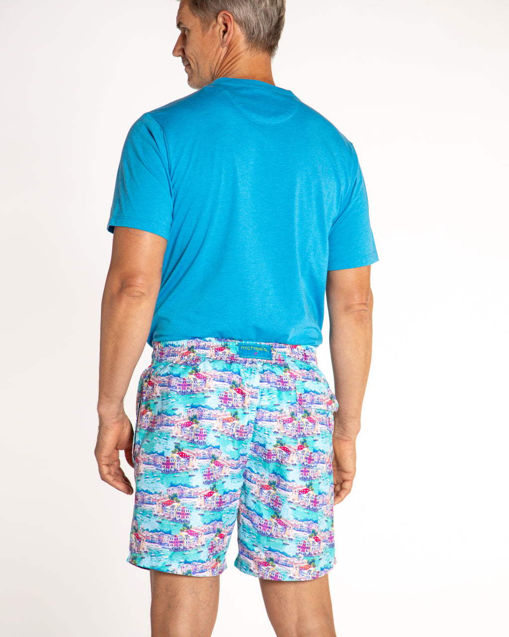 Men's Mesh Liner Swim Trunks - Portofino Multicolored
