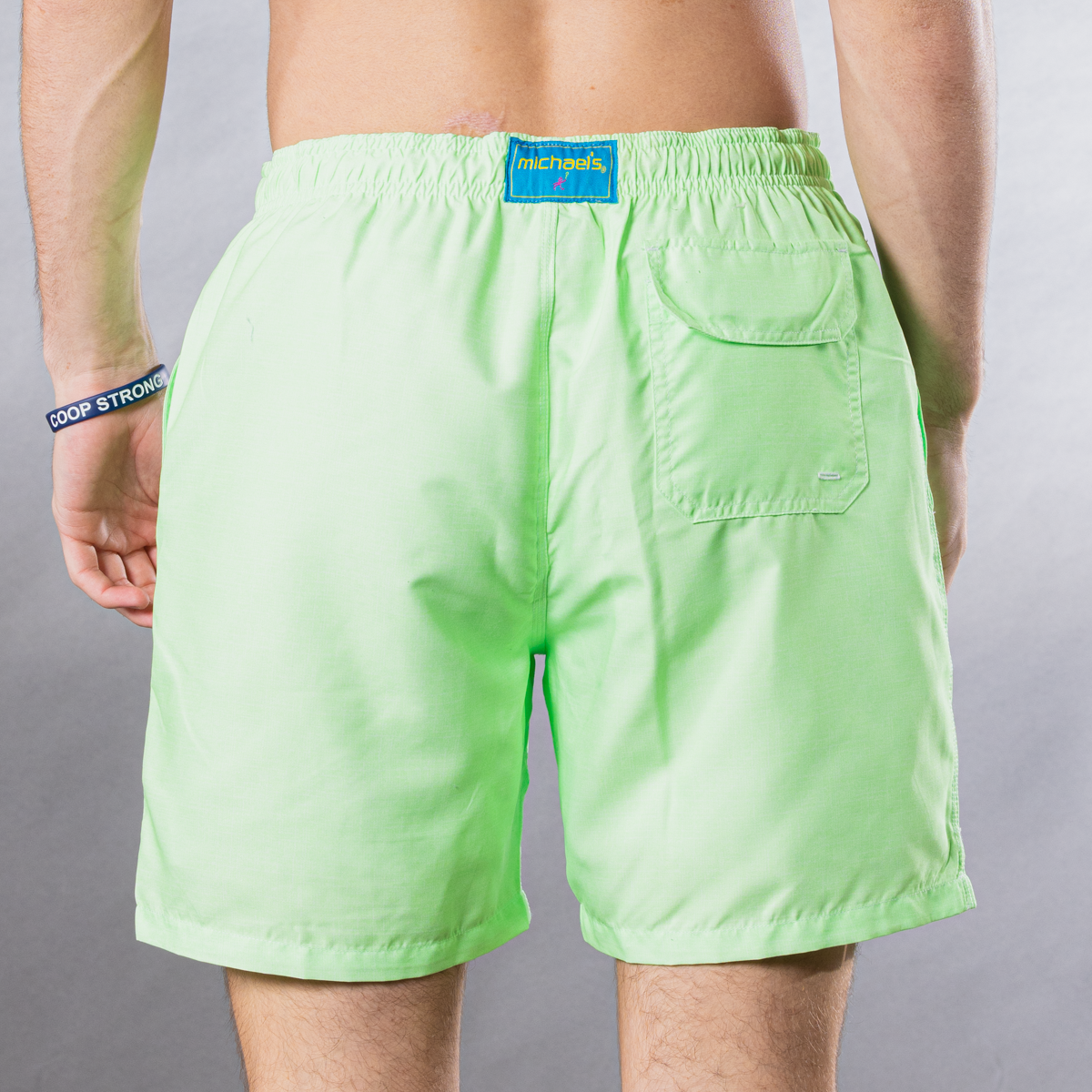 Men's Swim Trunks - Solid Linen