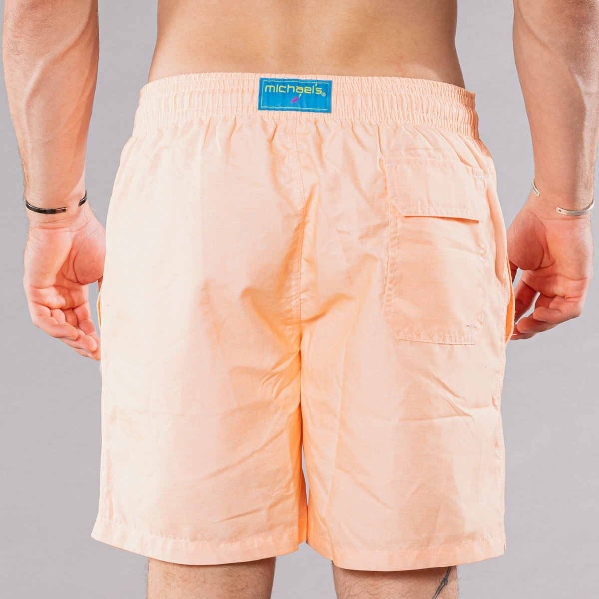 Men's Swim Trunks - Solid Linen