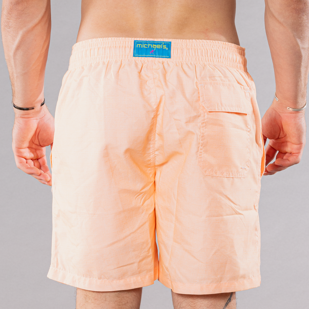 Men's Swim Trunks - Solid Linen