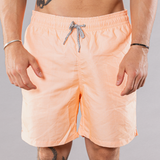 Men's Cyclist Liner Swim Trunks - Solid Printed Linen