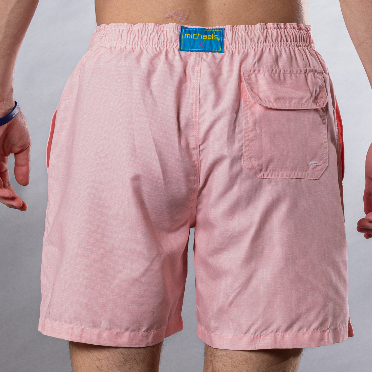 Men's Swim Trunks - Solid Linen