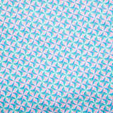 Men's Cyclist Liner Swim Trunks - Supernova Turquoise/Pink