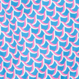 Boy's Cyclist Liner Swim Trunks - Swirl Print