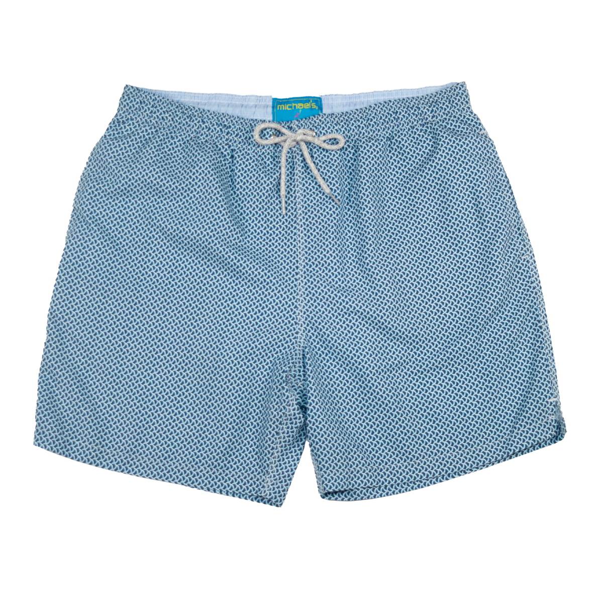 Men's Swim Trunks - Wave Print