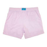 Men's Cyclist Liner Swim Trunks - Wave Print