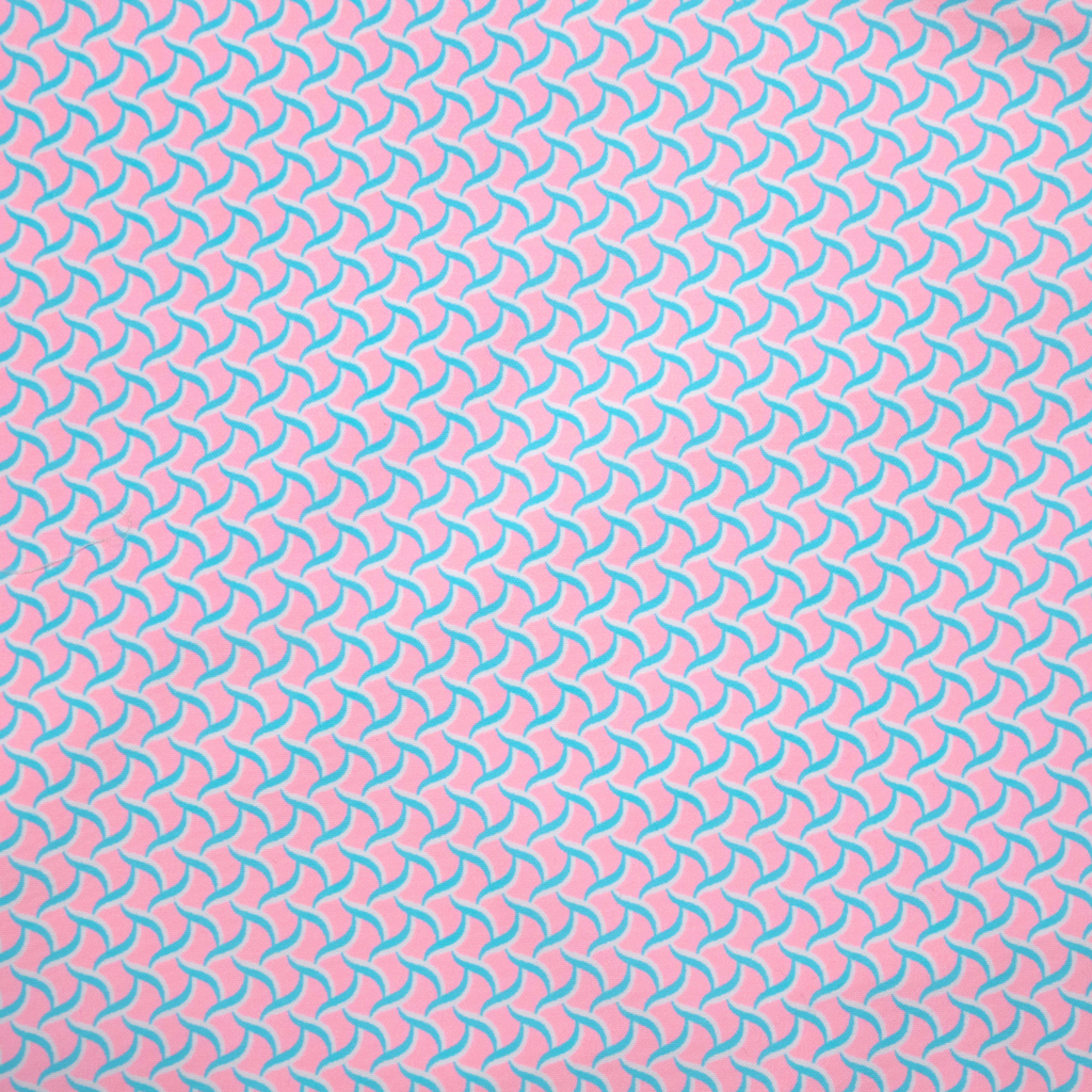 Men's Cyclist Liner Swim Trunks - Wave Print