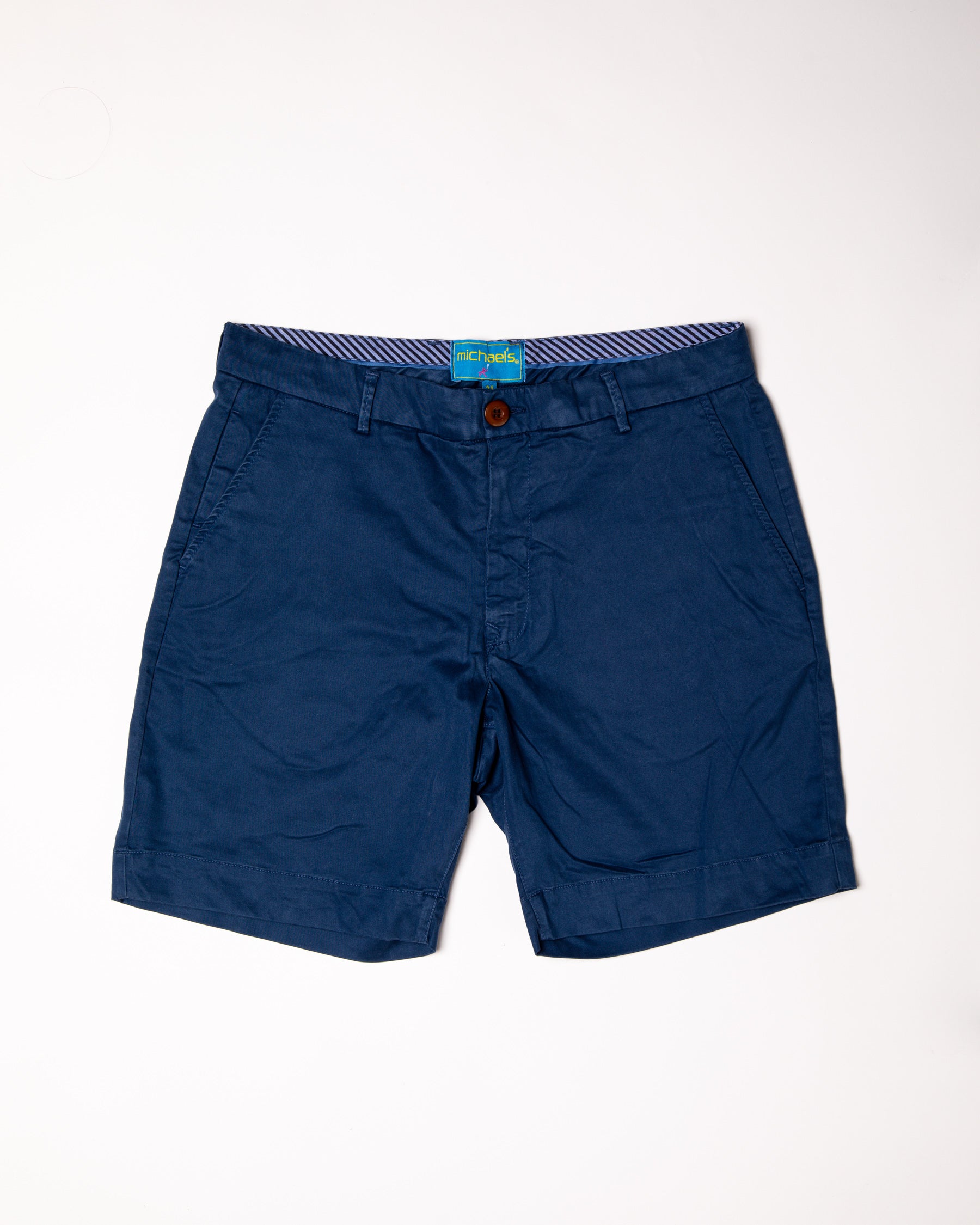Solid Pima Cotton Stretch Short - Royal Orei