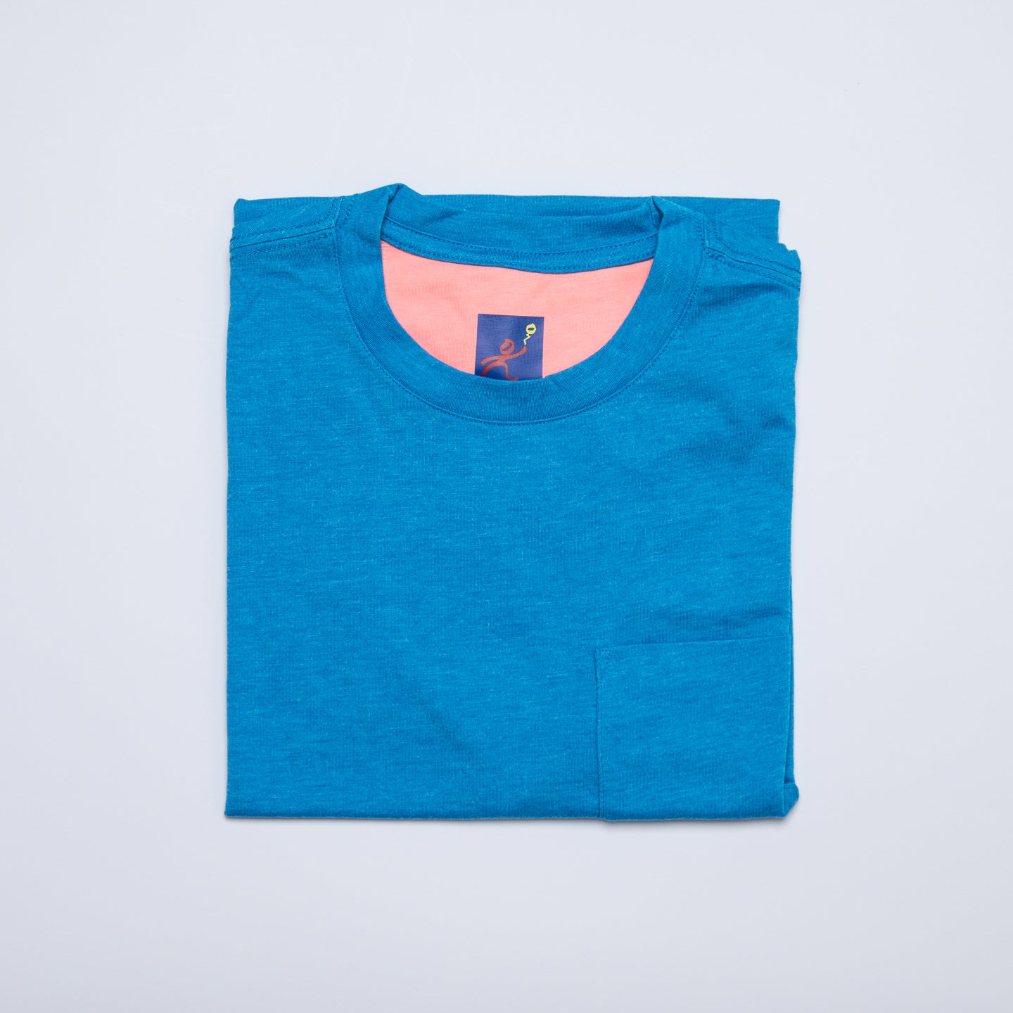 Men's Solid Crew Neck T-Shirt - Royal Heather